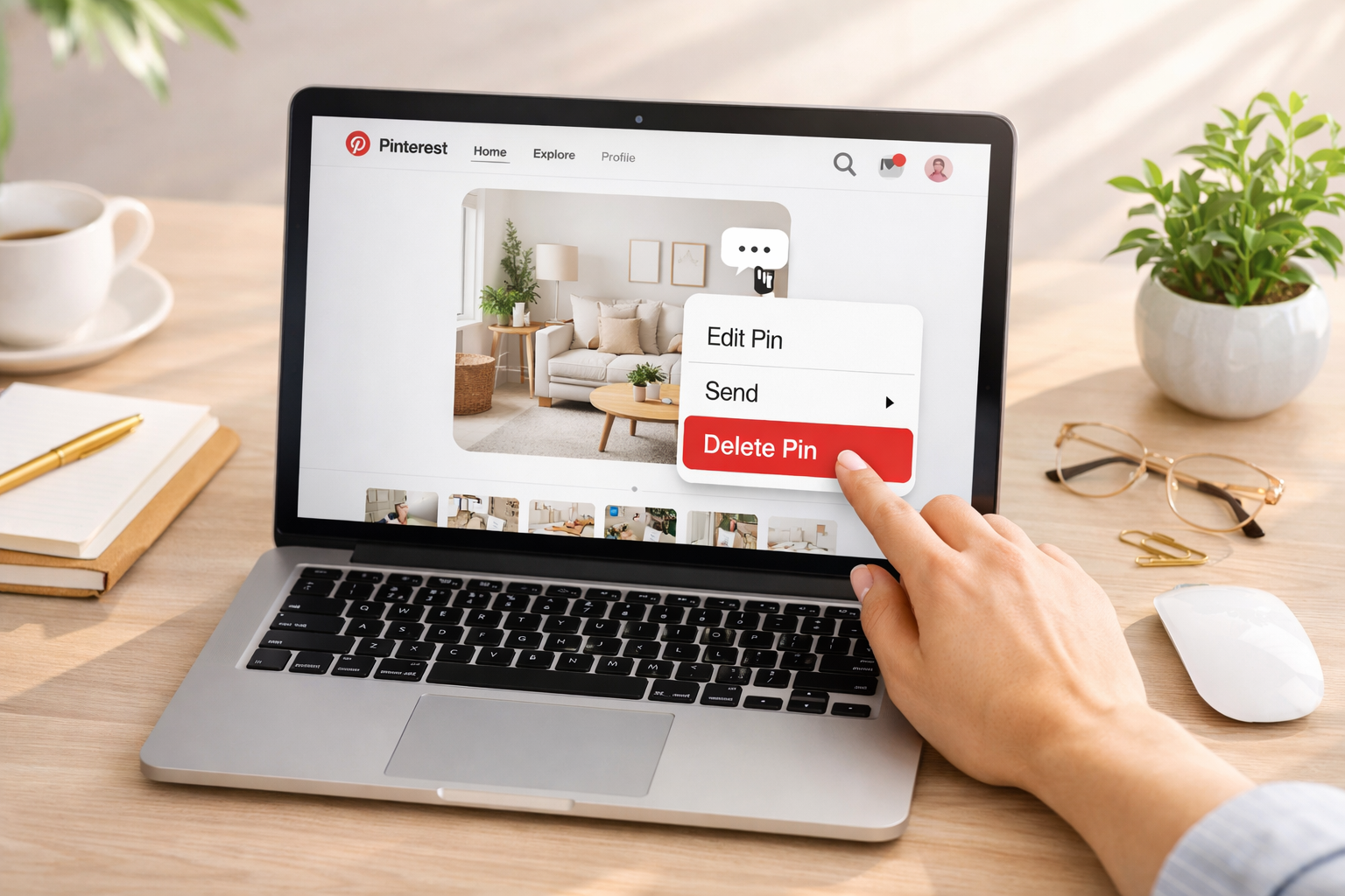 How to Undo a Pin on Pinterest